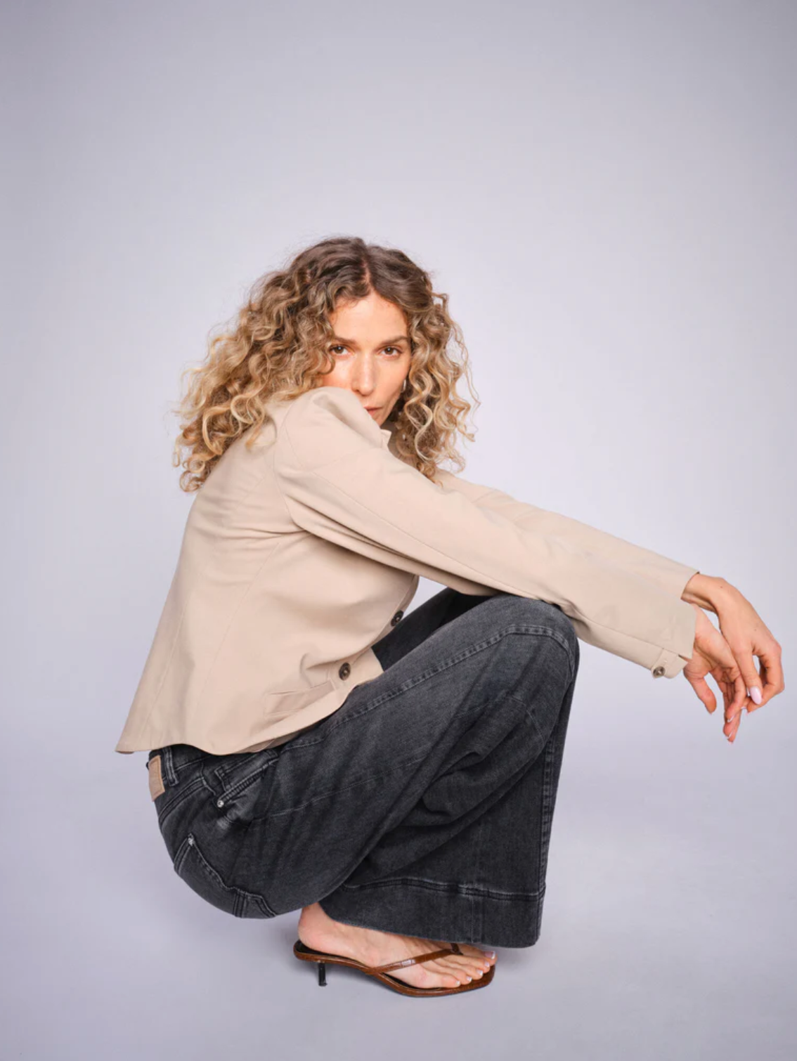 Reem Etty Jeans, black regular