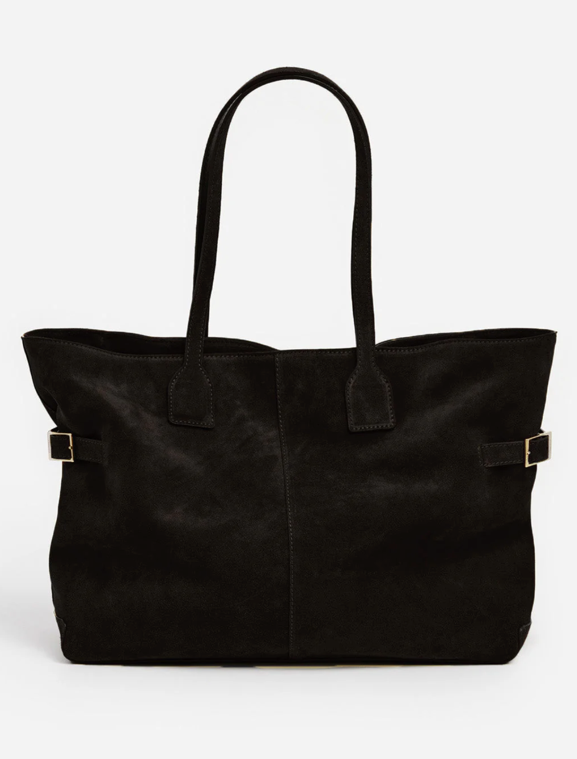 Flattered - Lesley tote bag, suede black