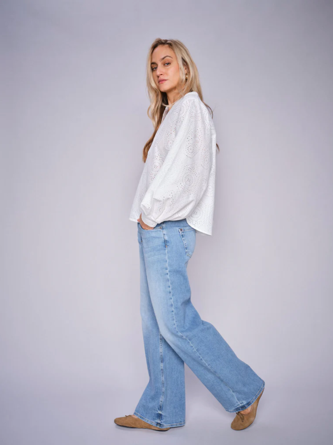 Dara Vint Jeans, light blue