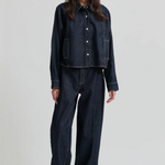 Columbus New Denim Trousers, dark blue denim