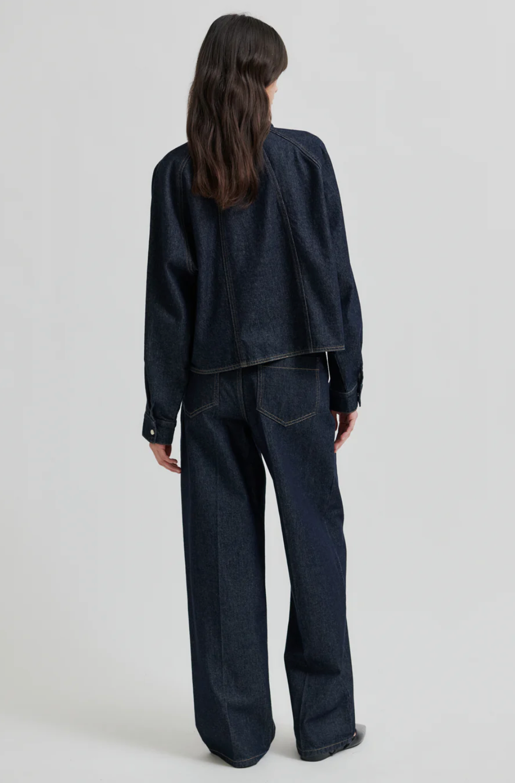 Columbus New Denim Trousers, dark blue denim