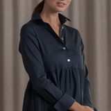 Clarette pitkähihainen mekko, dark navy