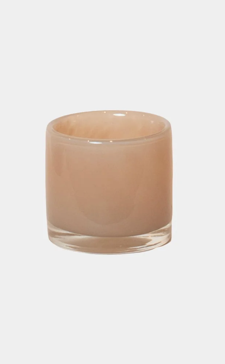 Nilla lasilyhty, light pink Ø8cm