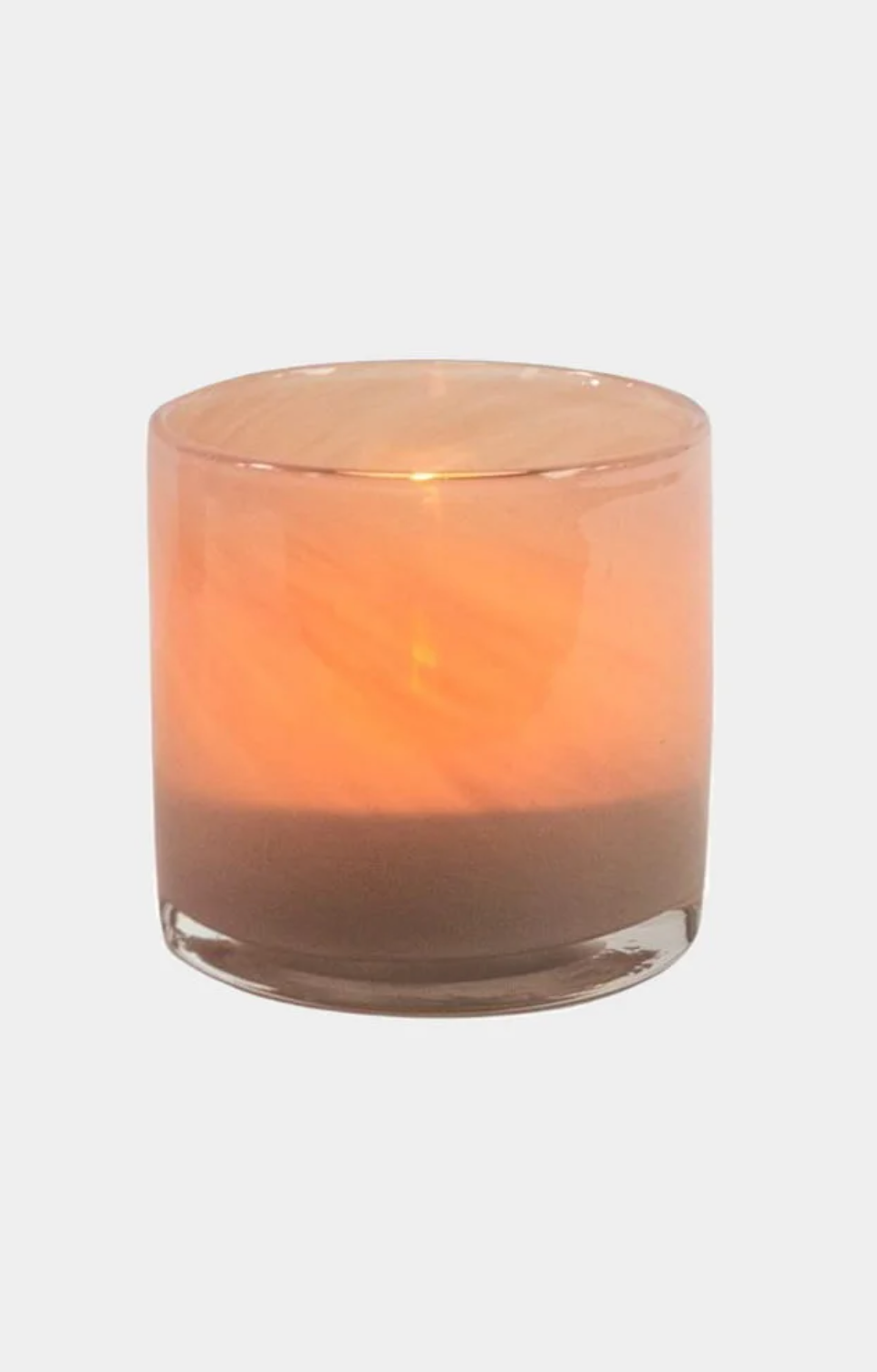 Nilla lasilyhty, light pink Ø10cm