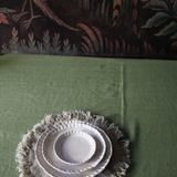 Fransie pellavatabletti hapsuilla