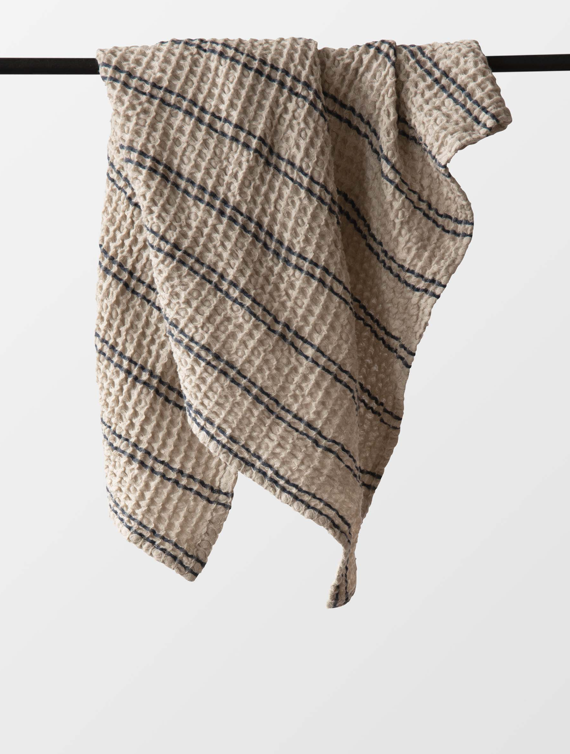 Nella vohvelipyyhe 50x70, blue stripe