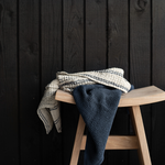 Nella vohvelipyyhe 50x70, blue stripe