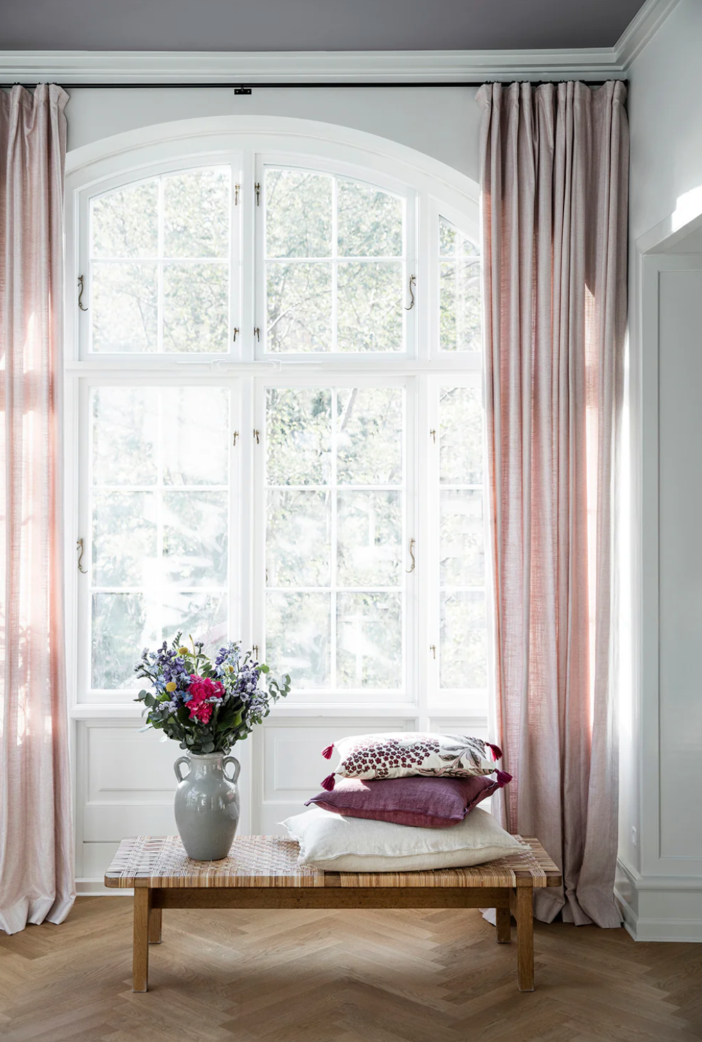 Linen Vanilla tyynynpäällinen, 50x50cm