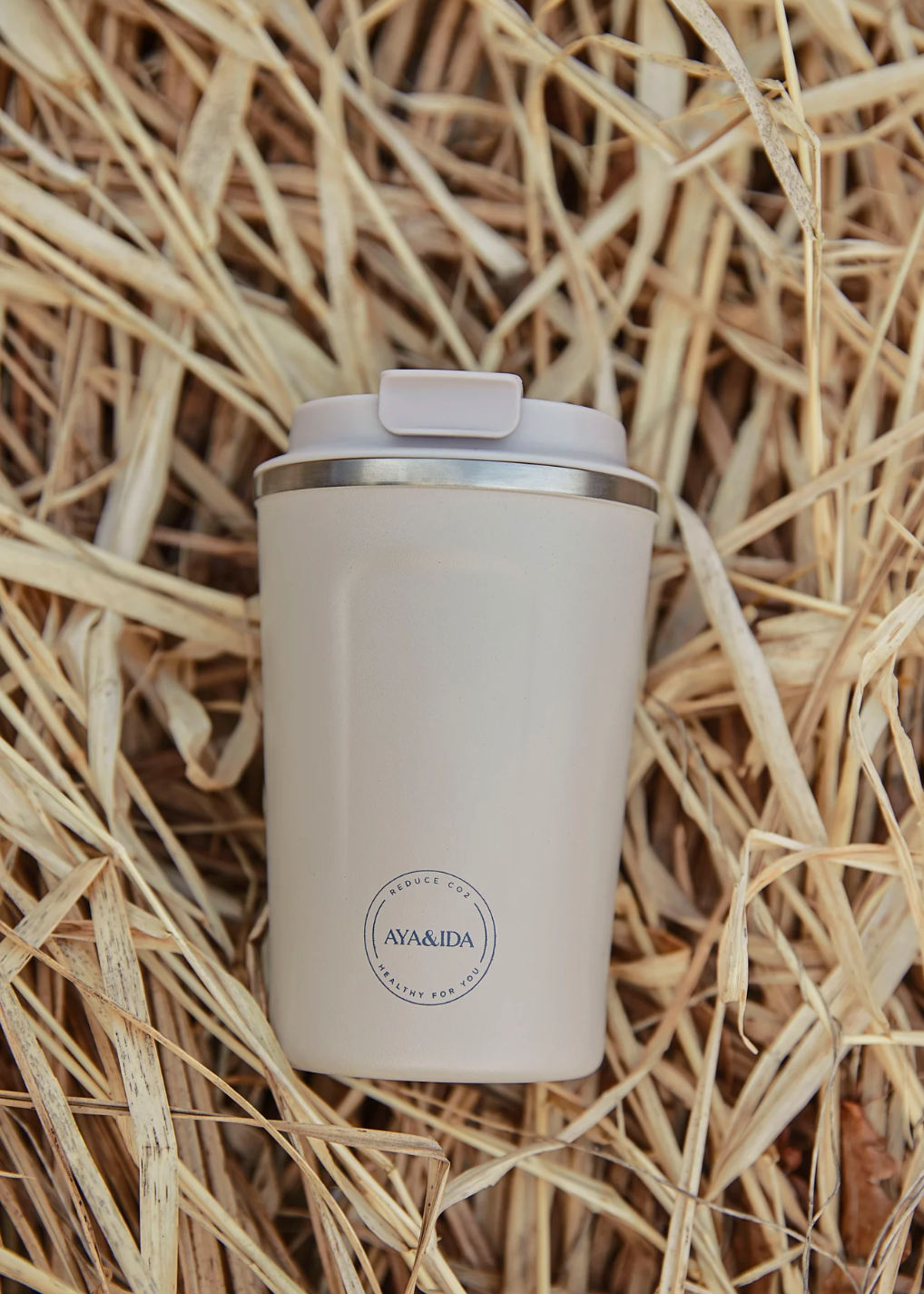 Aya&Ida Cup2Go termosmuki 380ml, Cream Beige