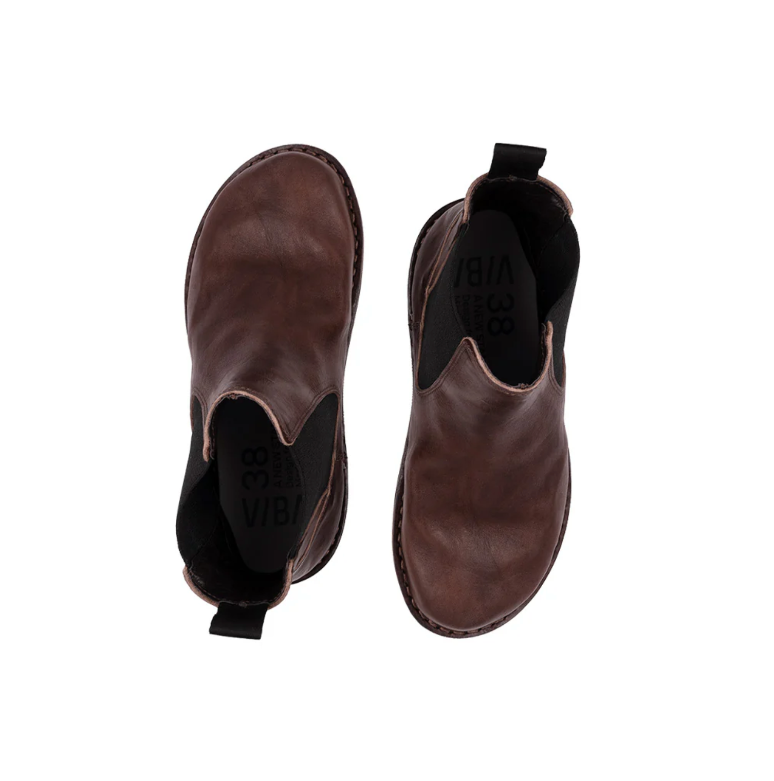 HELSINKI nilkkurit, Leather Cocoa Brown