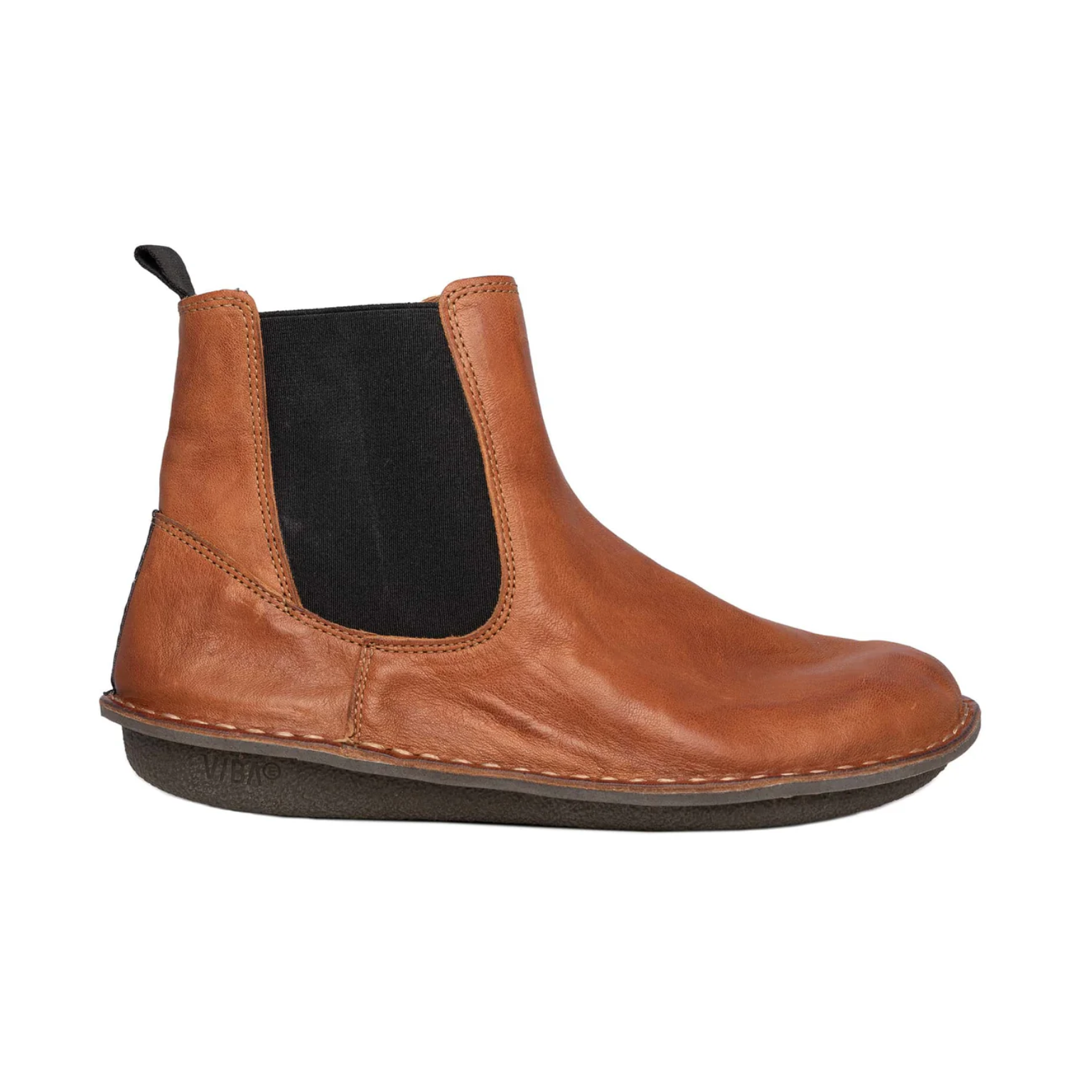HELSINKI nilkkurit, Leather Cognac Brown