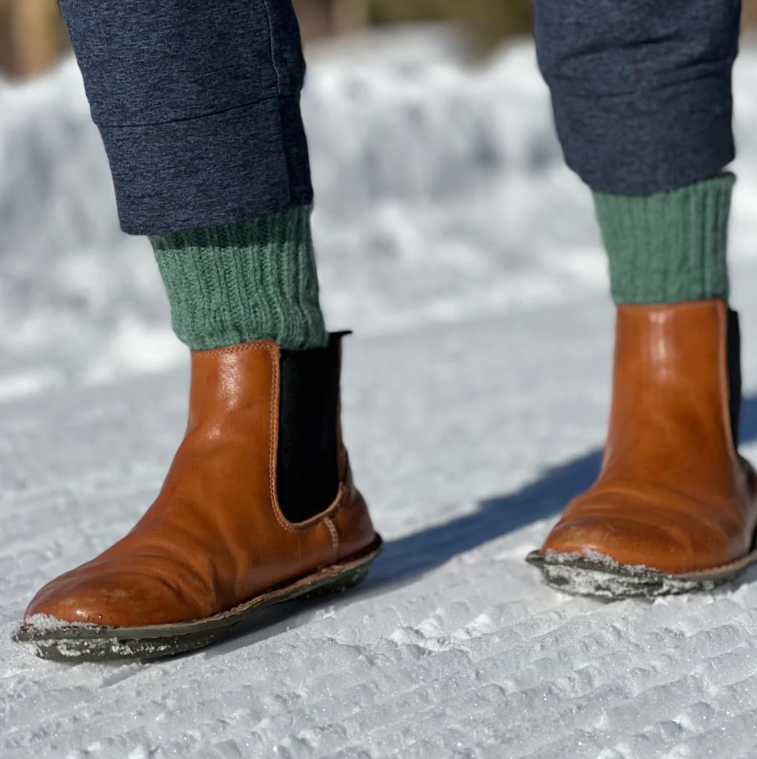 HELSINKI nilkkurit, Leather Cognac Brown