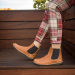 HELSINKI nilkkurit, Leather Cognac Brown