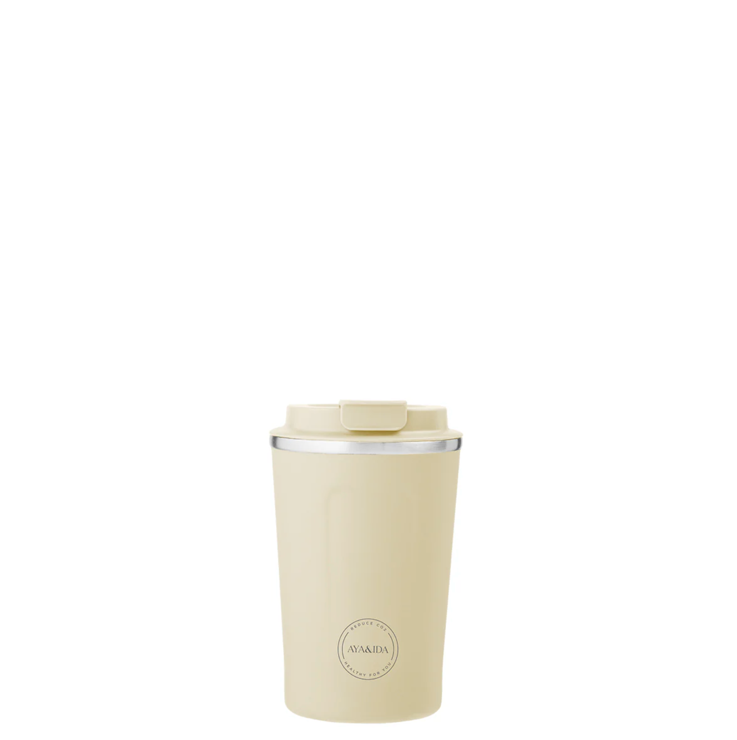 Aya&Ida Cup2Go termosmuki 380 ml, Butter Yellow