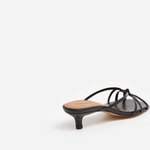 Eunisa pistokkaat, leather black