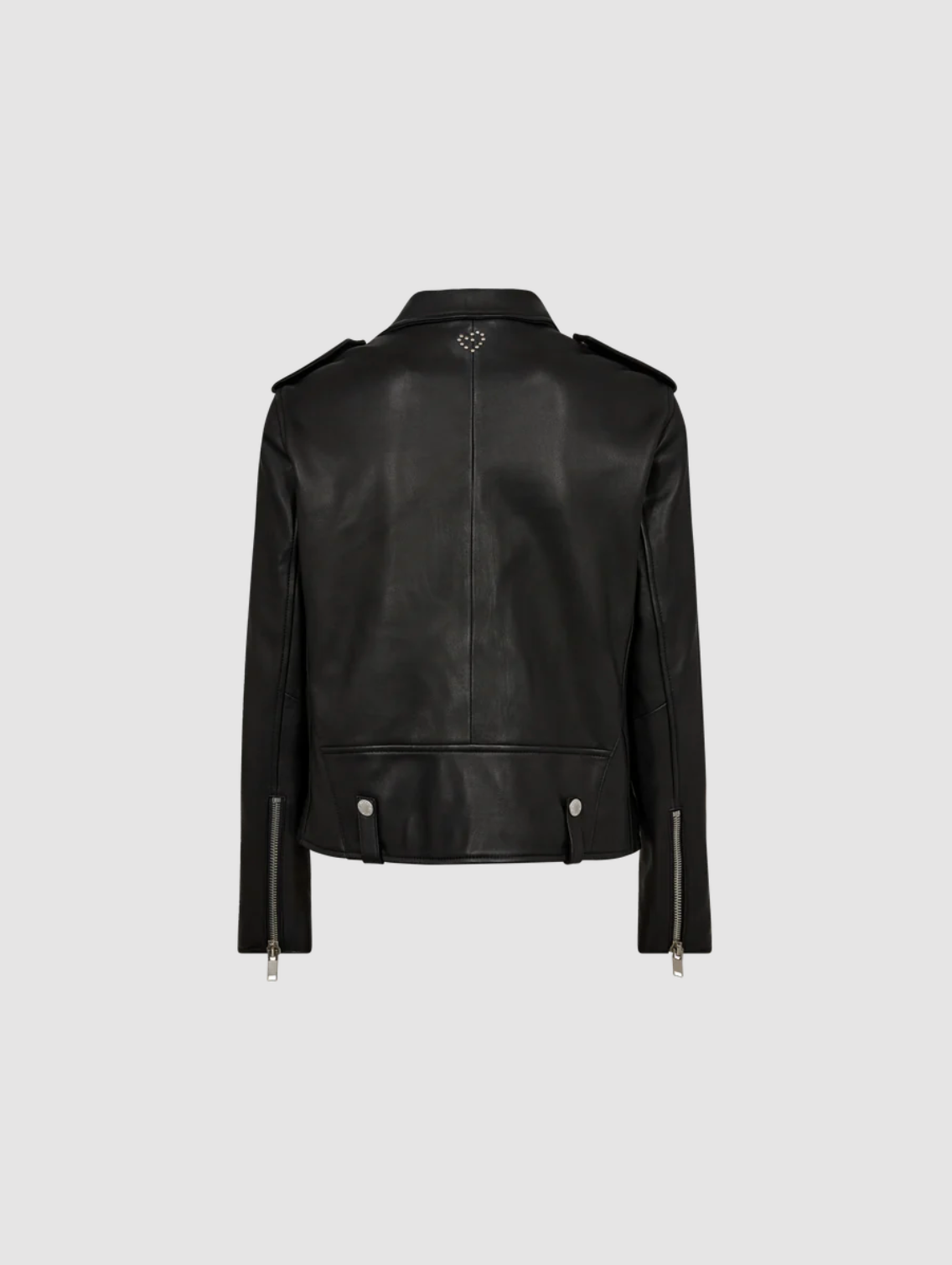 Mitchel Mol Leather Jacket, black