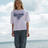 Diddi oversized t-paita, white