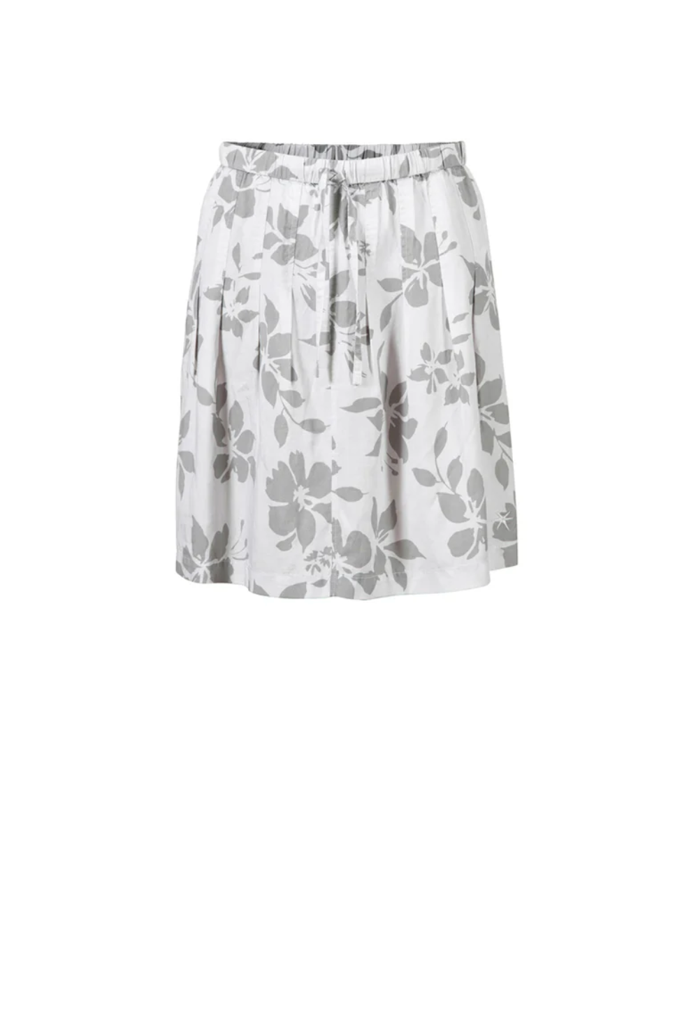 Anemone flowerprint Skirt, ultimate grey