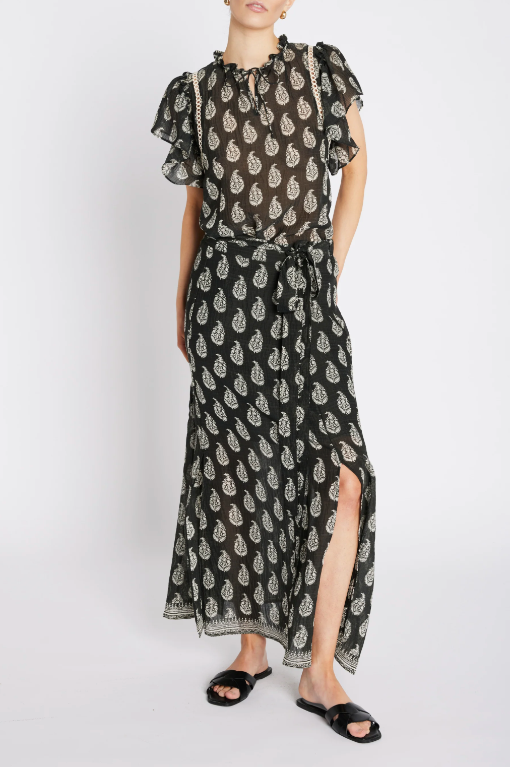 Duscle Sabina toppi, black/cream