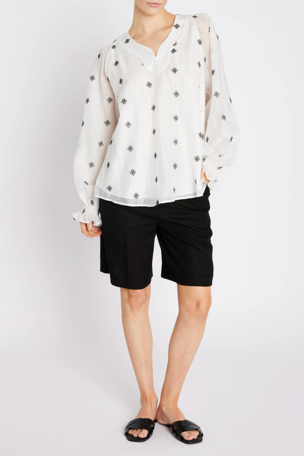 Marsh Alini blouse, snow white