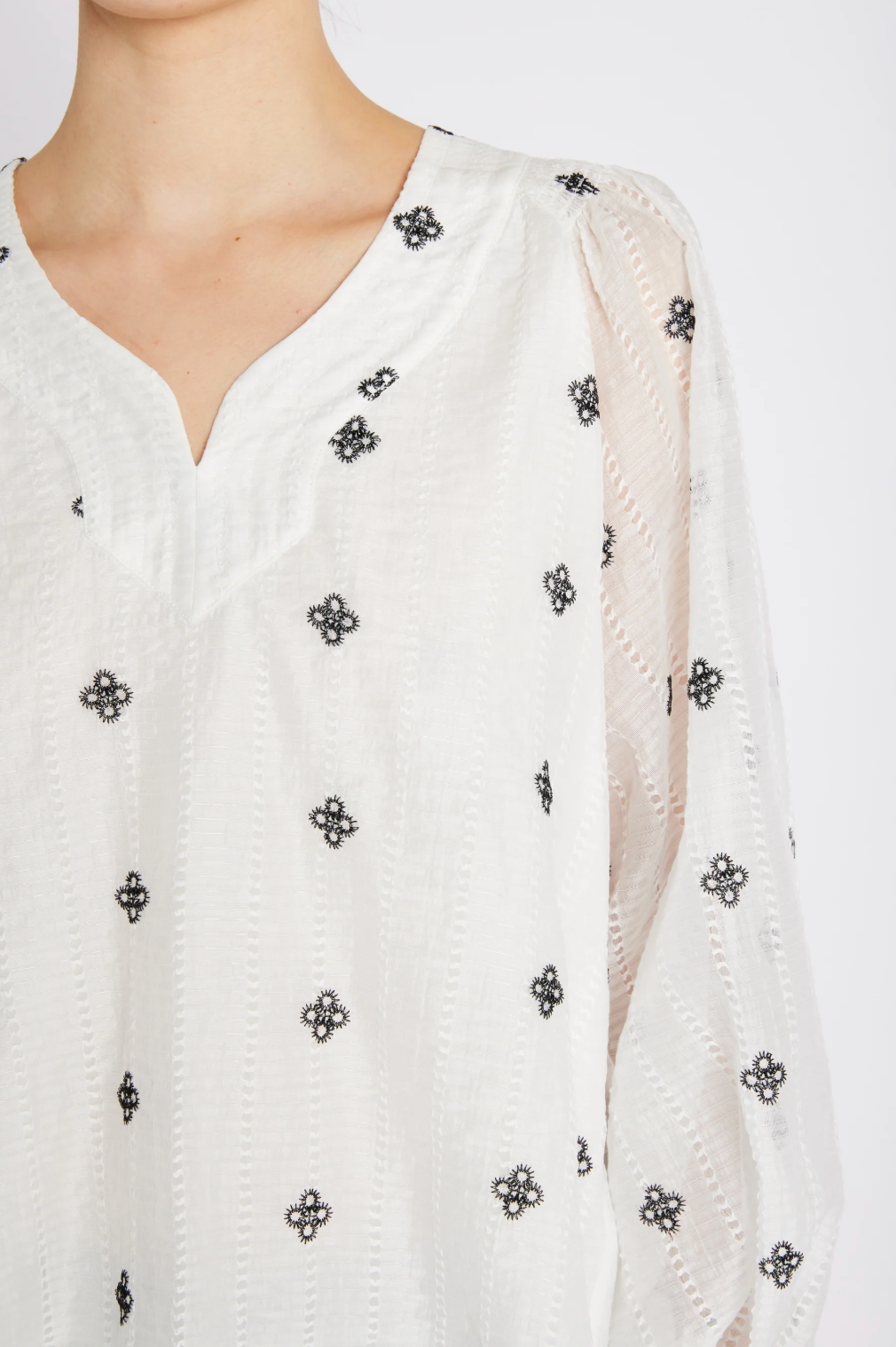 Marsh Alini blouse, snow white