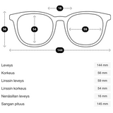 Billie gold tinted lukulasit