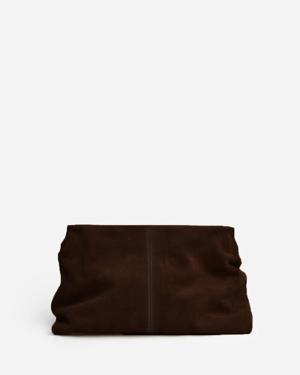 Clay Clutch mokkanahkaa, chocolate