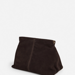 Clay Clutch mokkanahkaa, chocolate