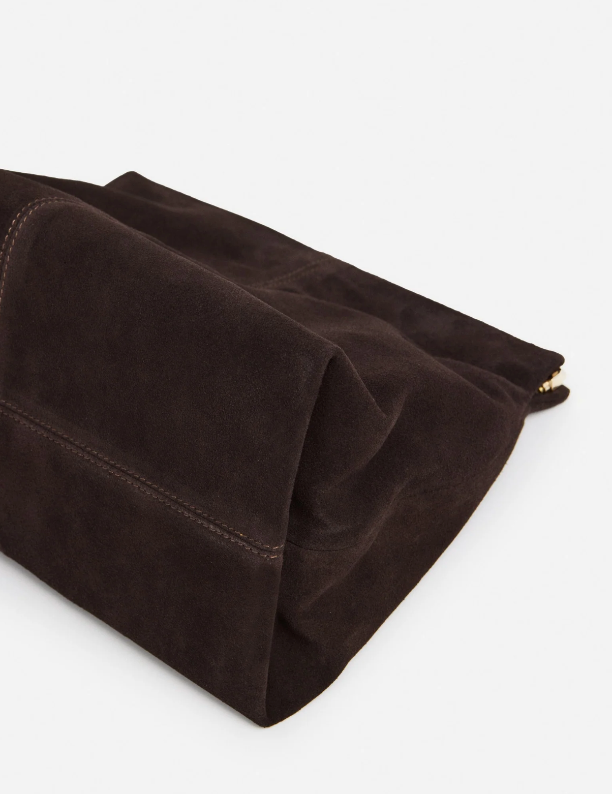 Clay Clutch mokkanahkaa, chocolate