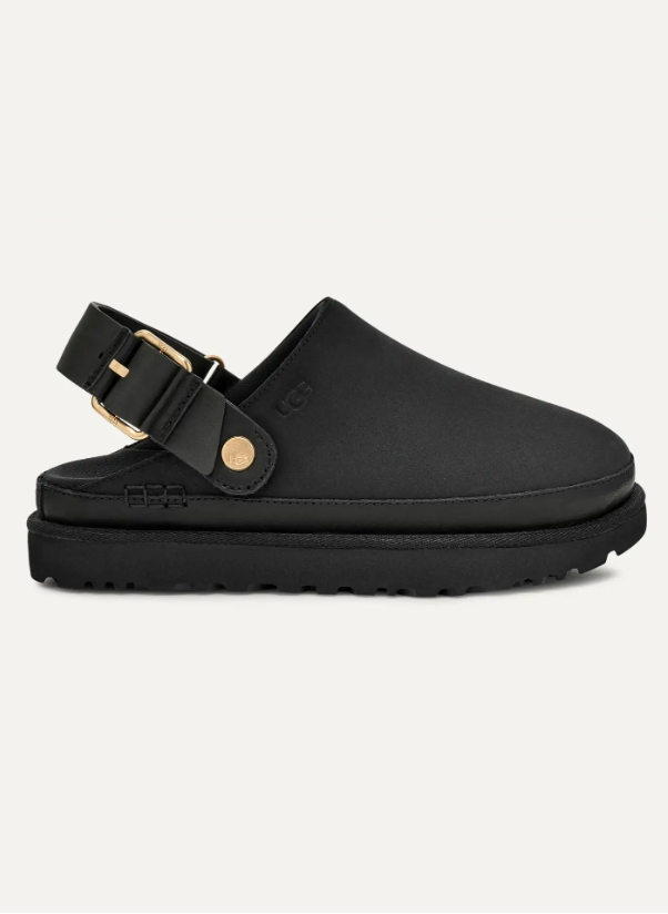 Goldenstar Villa Clog, Black