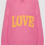 Silja mohairneule LOVE, Pink/Yellow