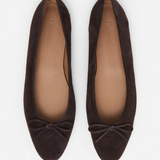 Bodil ballerinat, Suede Chocolate