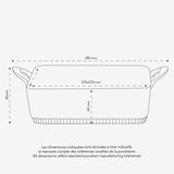 Pillivuyt - Toulouse 27x27cm