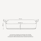 Pillivuyt - Toulouse 25x23cm