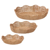 Nova rottinkikori Ø24cm, Natural