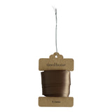 Lahjanauha satiinia 2,5cm, Hazel