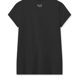 Mos Mosh - Tulli Basic t-paita v-kaulus, black