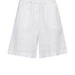 Emmie pellavashortsit, white