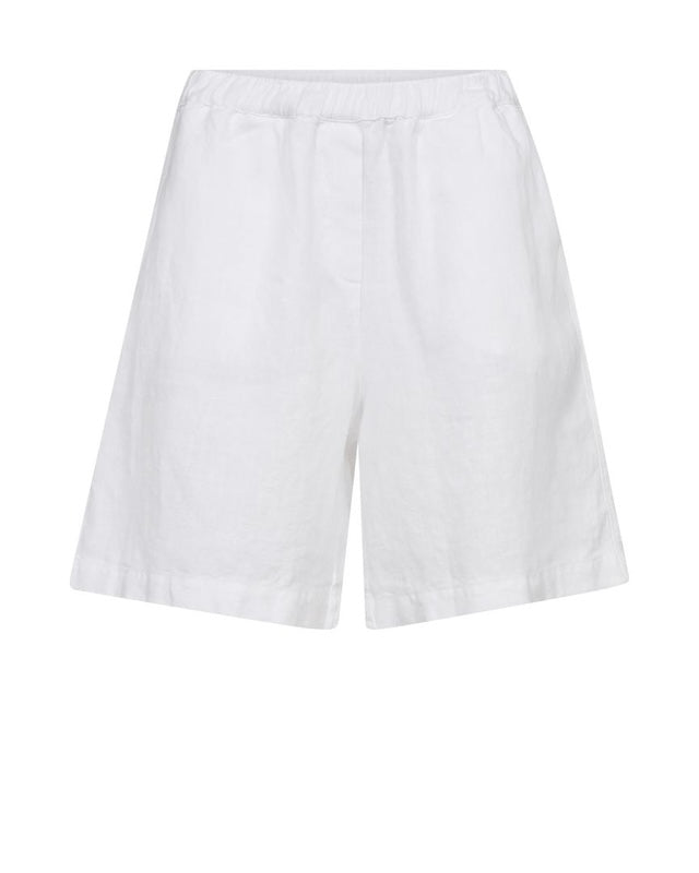 Emmie pellavashortsit, white