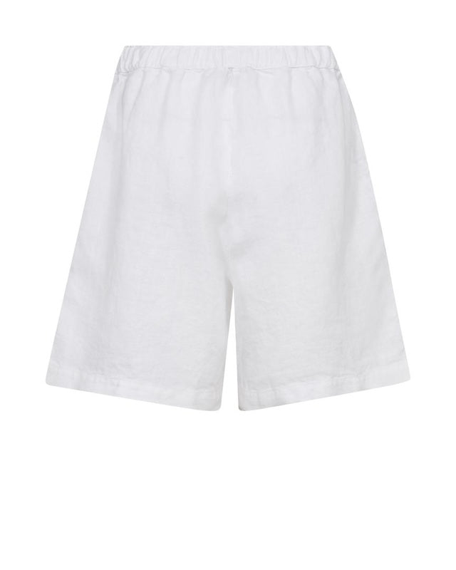 Emmie pellavashortsit, white