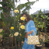 Small Tote Rue Rivoli, Ochre Yellow