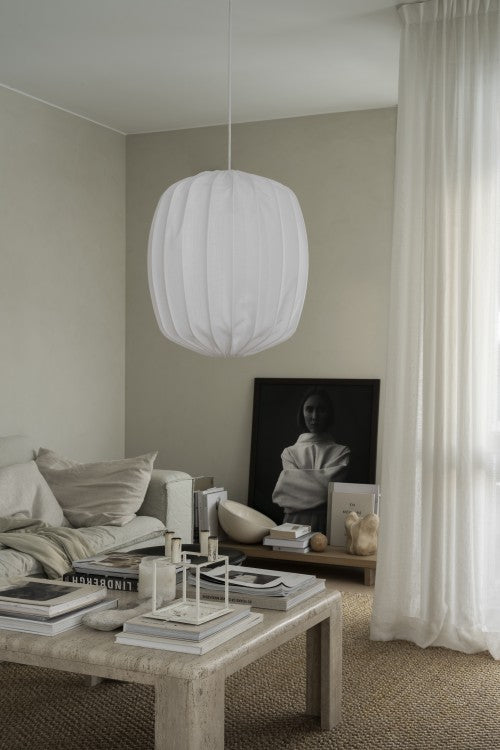 Watt&Veke - Prisma 45 kattovalaisin pellavaa, white