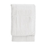 Tikattu päiväpeitto 260x260 cm, WHITE