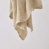 Alva vohvelipyyhe 50x70, Beige