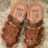 AMALFI Leather Cognac Brown