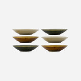 Hala Bowl 6 kpl, Green, Yellow, Mocha