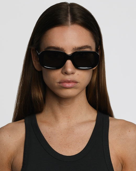 Corlin - Casena aurinkolasit, black - black