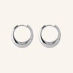 Pernille Corydon - Globe Huggies korvarenkaat, hopea