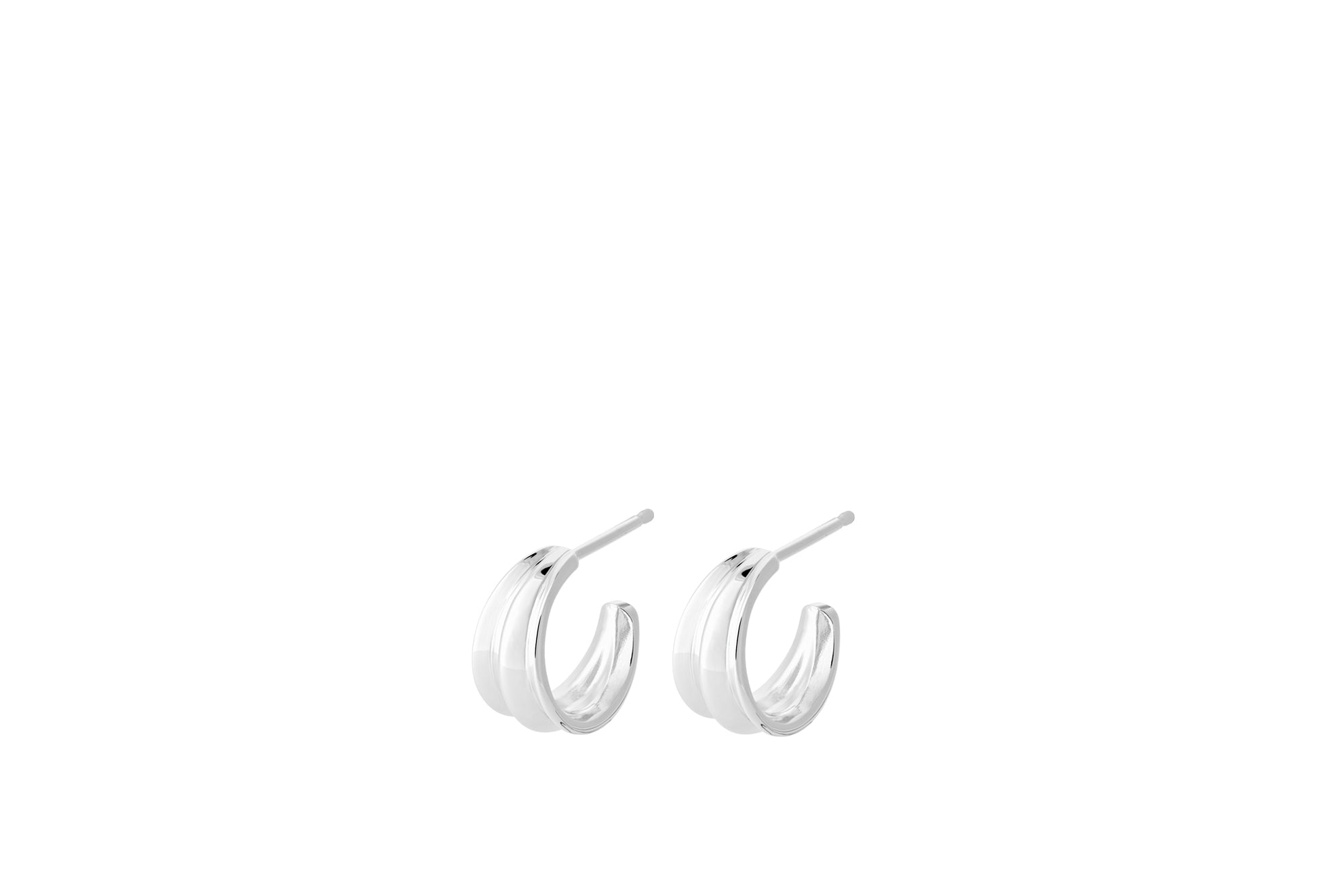 Pernille Coprydon - Mini Ocean Shine earrings silver