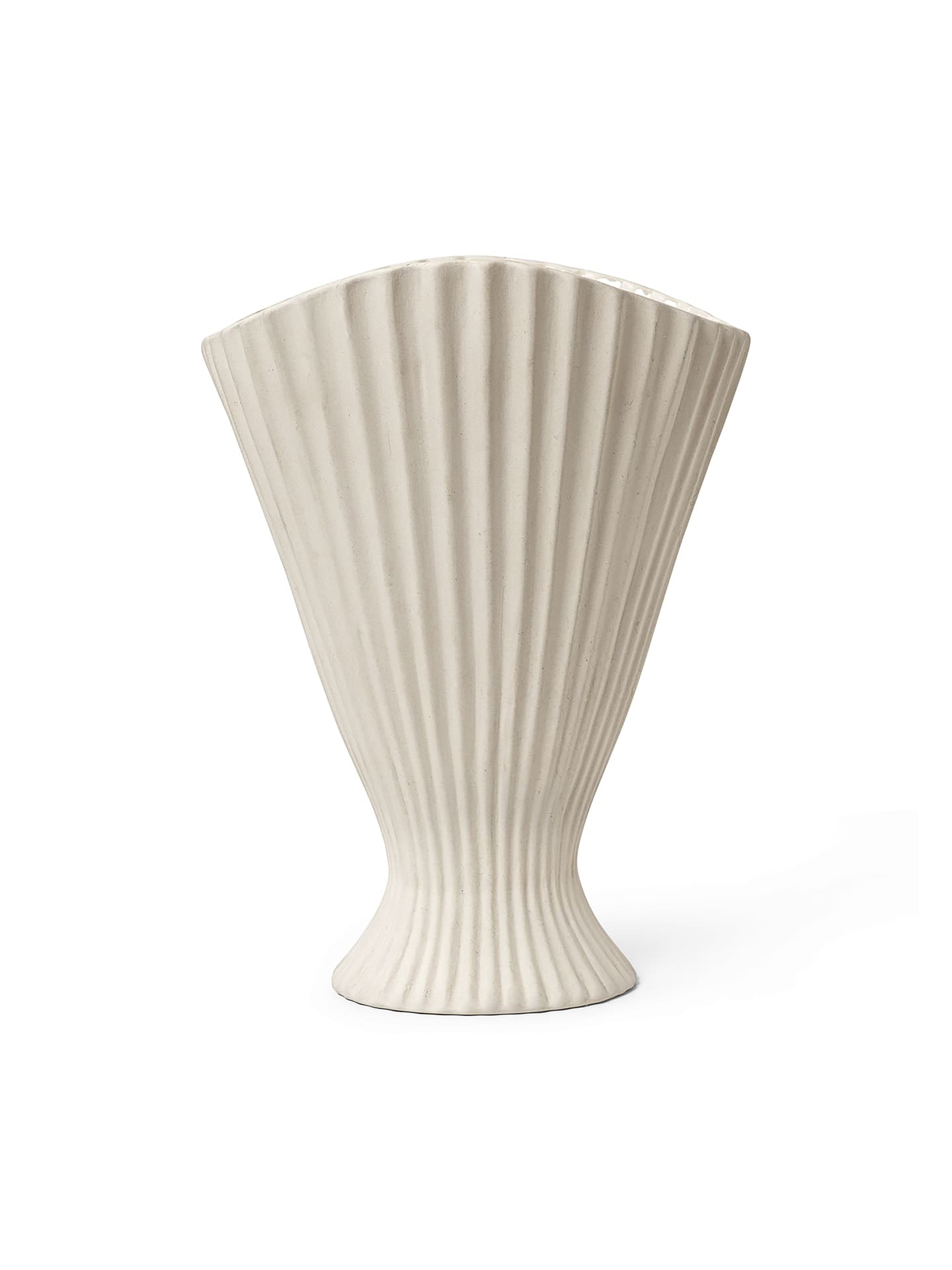Ferm Living - Fountain vaasi, off-white